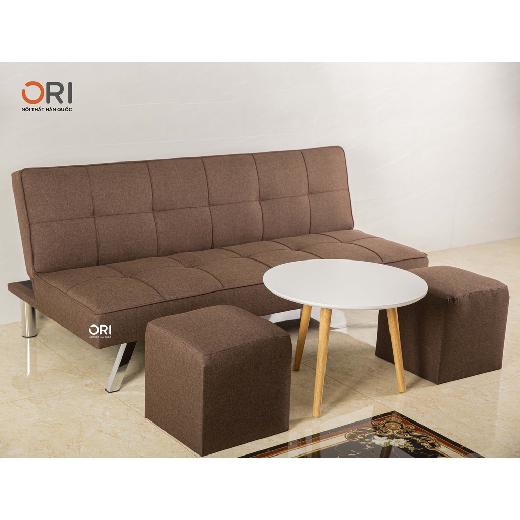 [ TẶNG TÚI VẢI 150K ] Sofa bed cao cấp 3 chức năng gập tiện lợi nhiều màu - ORI NỘI THẤT HÀN QUỐC - Nội thất căn hộ