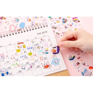 Bộ 6 sticker dán Syung