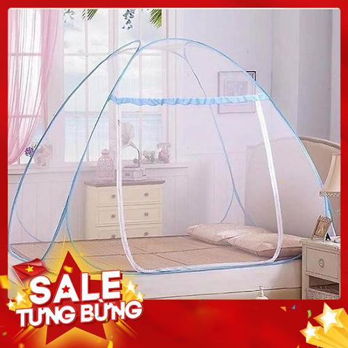 Mùng Chụp Che Muỗi Tự Bung Cao Cấp Tiện Lợi (Kích Thước 1m8)