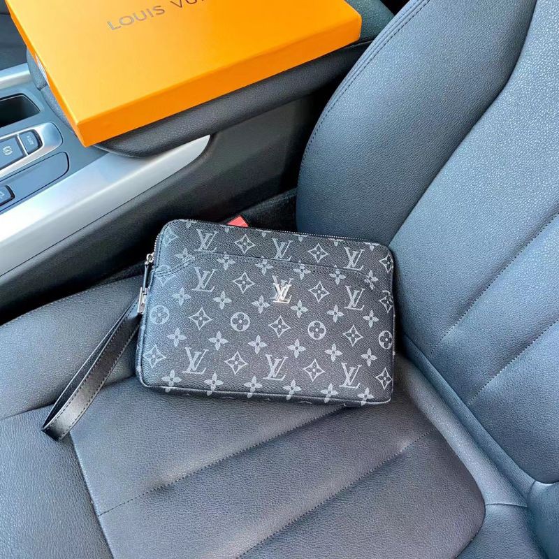 Túi Clutch Cầm Tay  Da Monogram canvas Size 27cm - LV2115