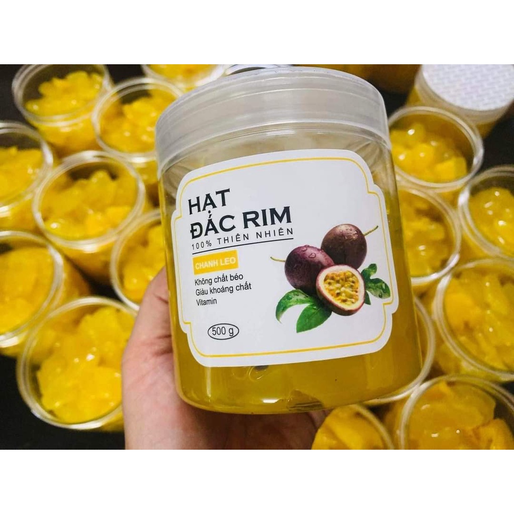Hạt Đác tươi rim dứa mật, chanh leo đường phèn 500g