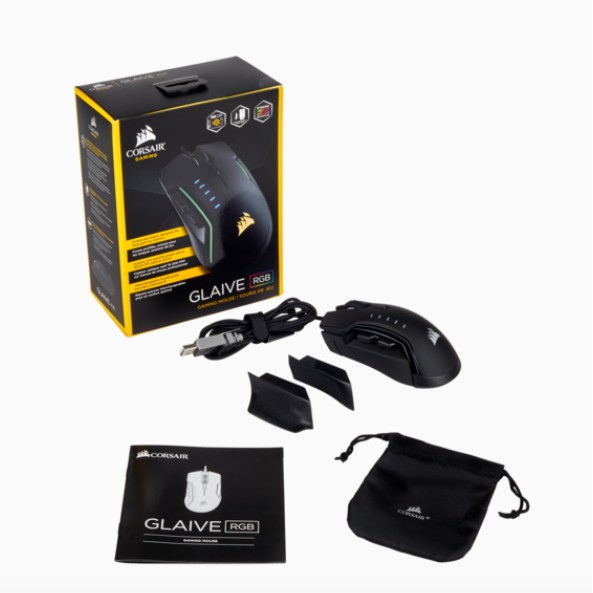 GLAIVE RGB Gaming Mouse — Black