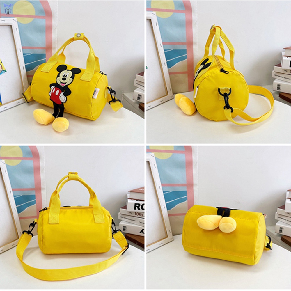 DISNEY Túi Xách Du Lịch In Hình Chuột Mickey Đa Năng Cho Trẻ Em