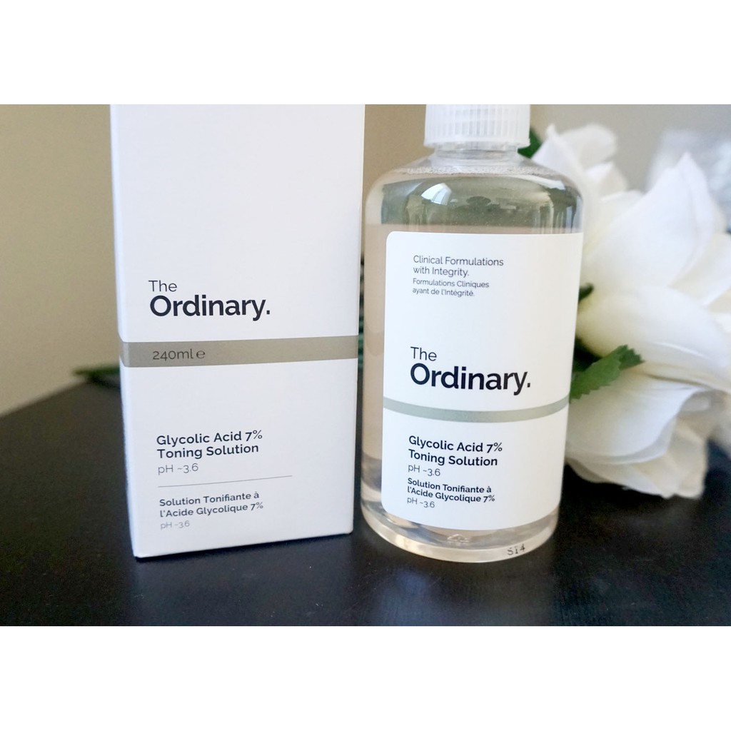 Nước Hoa Hồng The Ordinary Glycolic Acid 7% Toner tẩy da chết 240ml