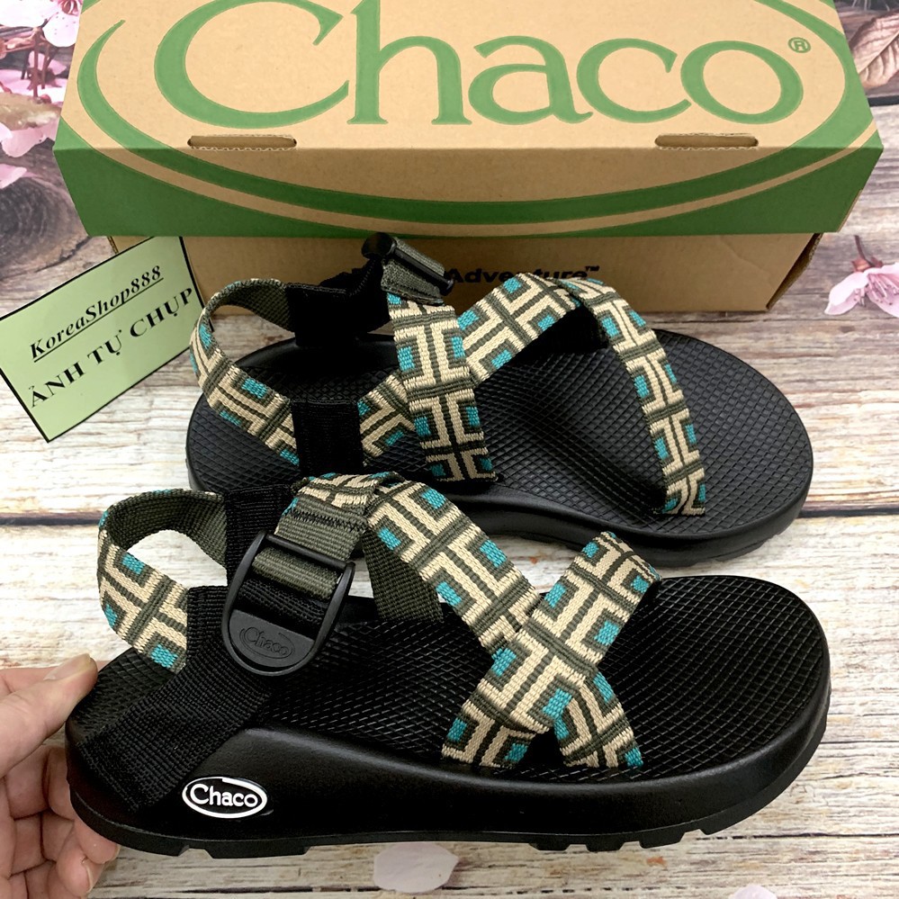 Dép Sandal Chaco Nam Thổ Cẩm Mã D145aa