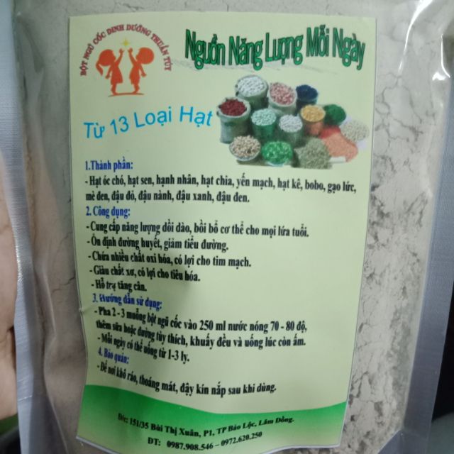 Ngũ cốc tăng cân