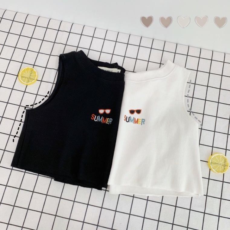 [Rẻ Vô Địch] Áo Croptop Thêu SUMMER Ulzzang (Có Video ,Ảnh Thật) cho bạn sự trẻ trung, cá tính và tự tin