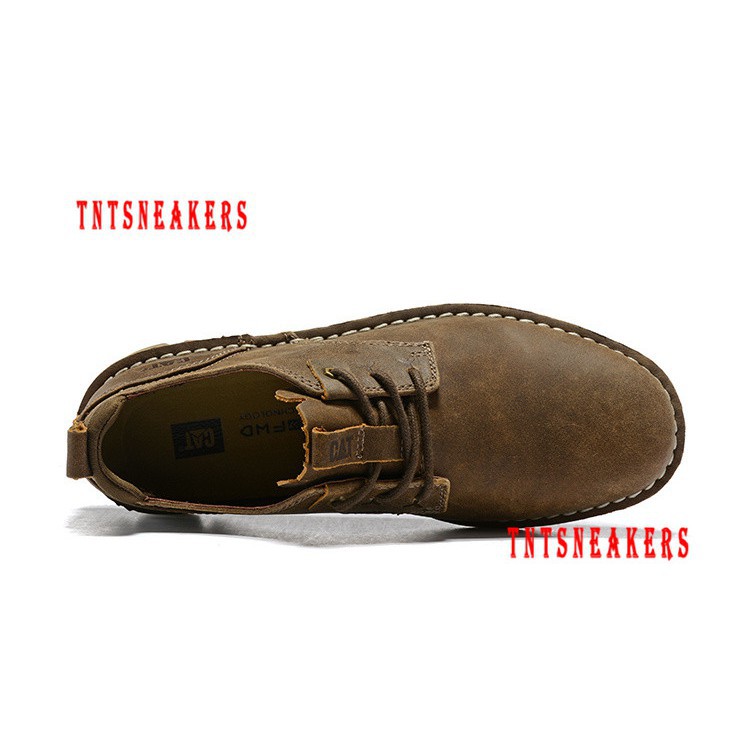 Original Caterpillar Men Work Genuine Leather Boot Shoes Giày Boot Da Đi Mưa Cho Nam VN0707 630 131