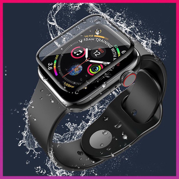 Kính cường lực APPLE WATCH 38mm, 40mm, 42mm, 44mm, miếng dán màn hình apple watch Educase68