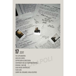 Album Ảnh Bìa Áp Phích 17 - xxxtentacion
