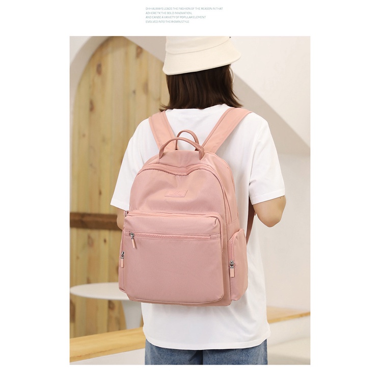 Balo nam nữ thời trang phong cách Hàn Quốc dày dặn chống thấm nước dùng cho BEE GEE BLNN9045