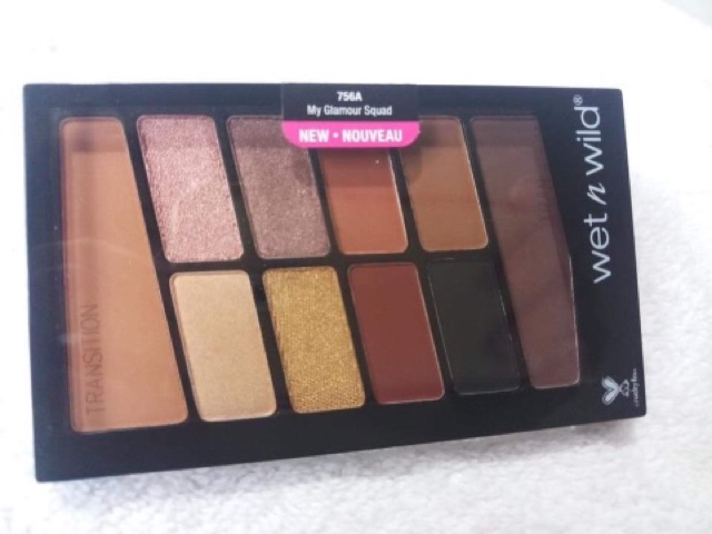 Bảng mắt wet n wild 10 Pan Eyeshadow Pallette