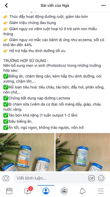 Men vi sinh probiotic Úc 3-12y hàng chính hãng