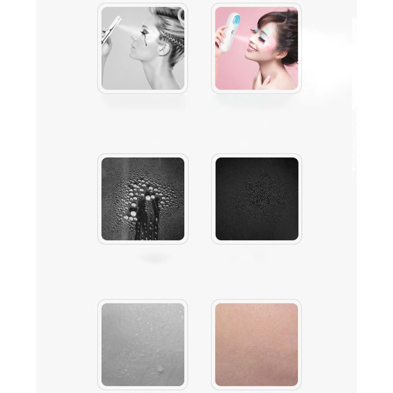 Máy Phun Sương Nano Dưỡng Ẩm Chăm Sóc Da Mặt Sử Dụng Pin Sử Dụng Hàng Ngày