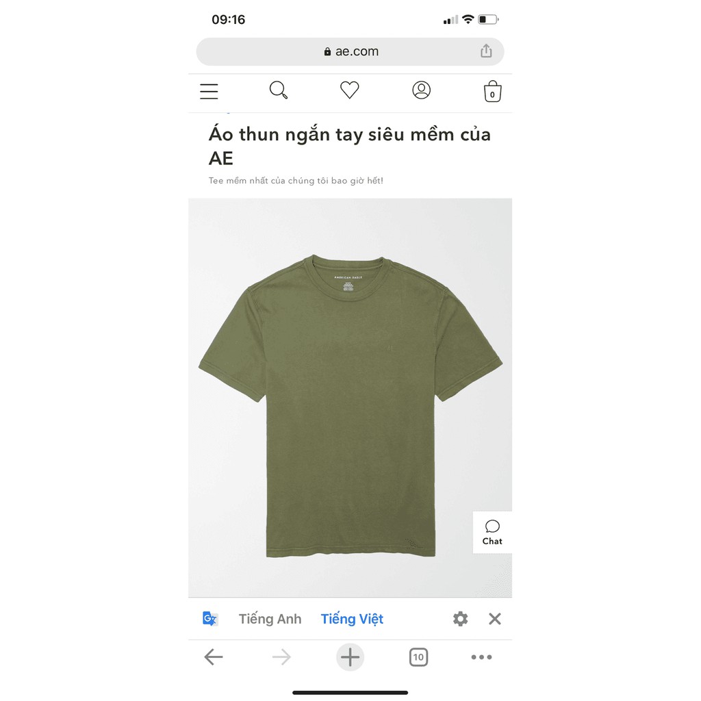 Áo thun basic AE