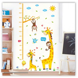 DECAL HƯƠU CAO CỔ DO CHIỀU CAO CHO BÉ