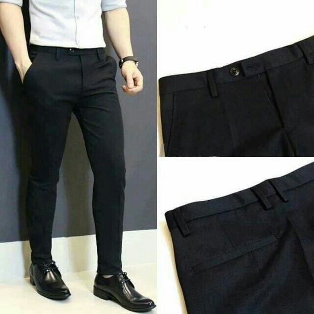 [ Chỉ 1 ngày] Quần Tây màu đen ống côn hàng xuất sịn | BigBuy360 - bigbuy360.vn