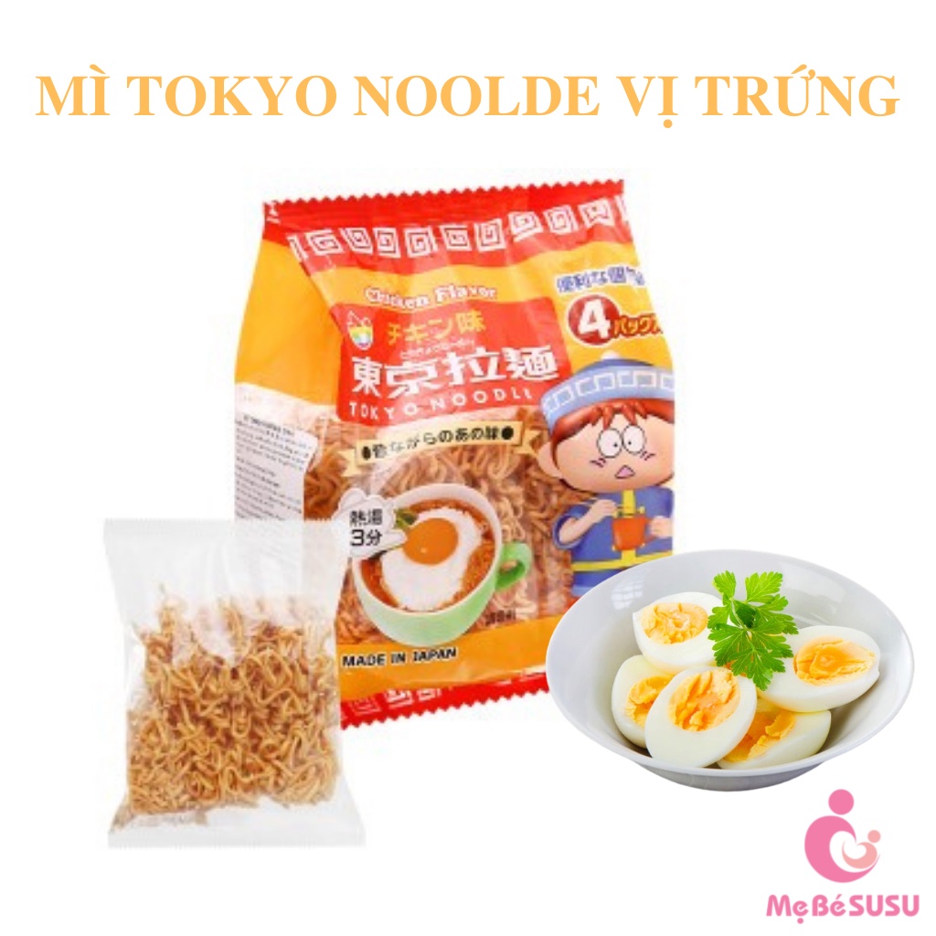 Mỳ Tokyo Noodle Cho Bé Ăn Dặm_ Nội Địa Nhật [DATE T10/2022]