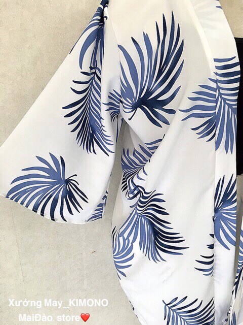 KIMONO HỌA TIẾT LÁ  XANH | BigBuy360 - bigbuy360.vn
