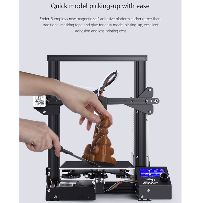 Máy in 3D Creality Ender 3 khổ in 22*22*25cm