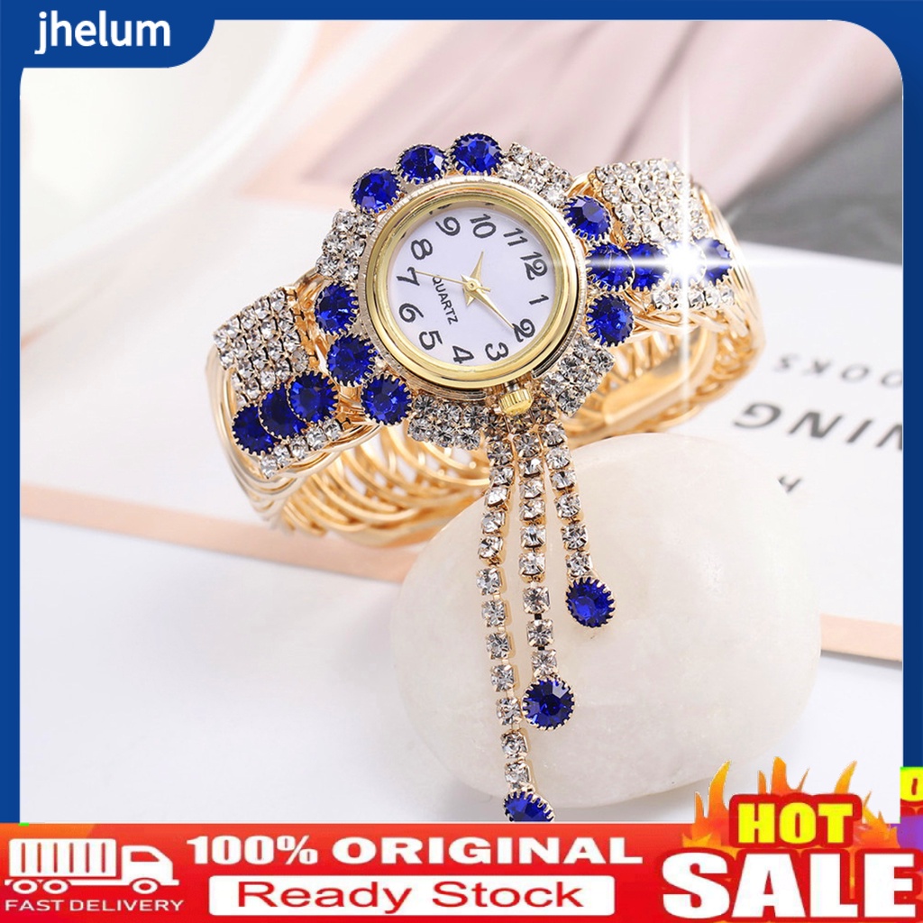 Đồng Hồ Đeo Tay Máy Quartz Mặt Tròn Thiết Kế Tinh Tế Siêu Bền Cho Nữ