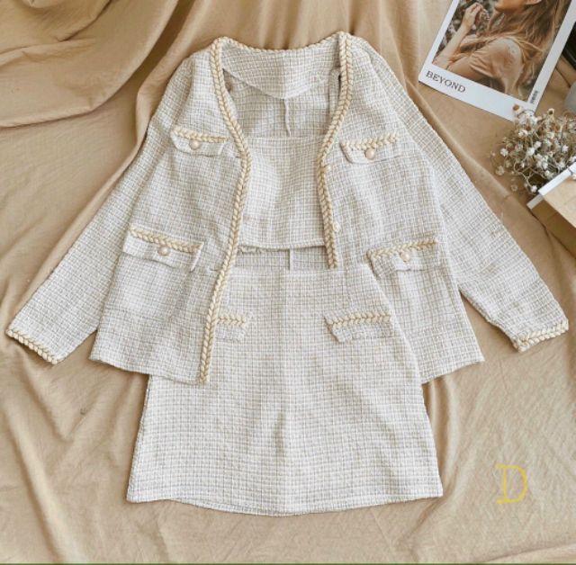 Set Dạ 3 Món Cực Xinh (hình thật) | BigBuy360 - bigbuy360.vn