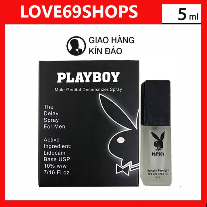 Chai xịt PlayBoy hương bạc hà (Che tên sản phẫm khi giao hàng)