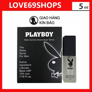 Chai xịt PlayBoy hương bạc hà