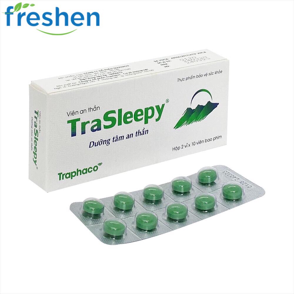 TRASLEEPY - HỖ TRỢ GIÚP NGỦ NGON, GIẢM LO ÂU