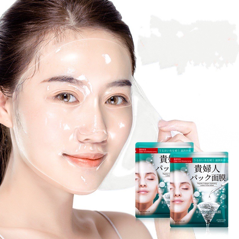 Mặt Nạ Thủy Tinh Peptide Collagen Hydrating JOMTAM mội đia trung 28g A032