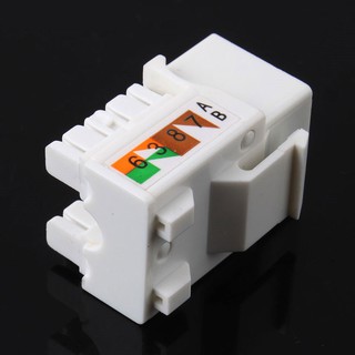 1 pcsCAT6 RJ45 110 Punch Down Keystone Network Ethernet Jack