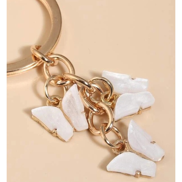 Bướm Charm Keychain Phụ kiện được cá nhân hóa