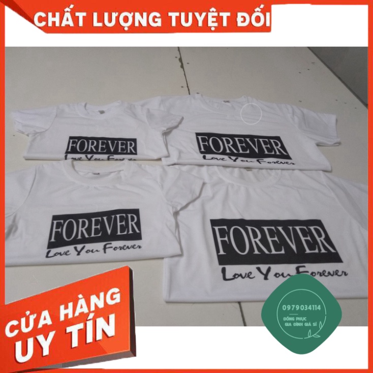 Áo thun giá sỉ Áo gia đình siêu chất