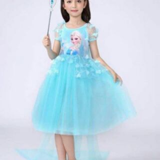 Váy Elsa (oanh vàng 1 đơn)