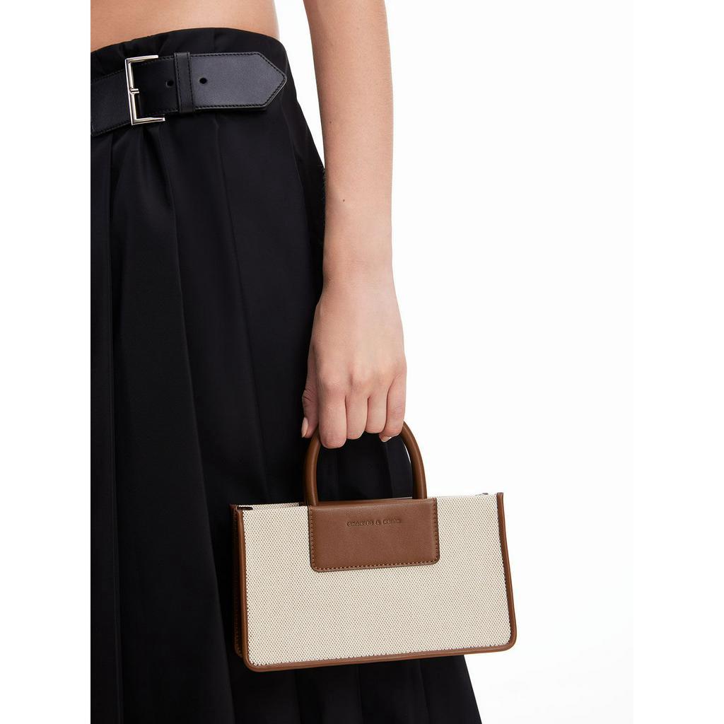 Túi Tote Canvas Mini In Họa Tiết ITZY X CHARLES & KEITH: ITZ MINE
