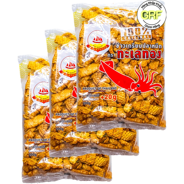 Snack Mực Thái Talaethong 2 Vị Truyền Thống/Rong Biển 220g - Hàng Nhập Thái Lan | BigBuy360 - bigbuy360.vn