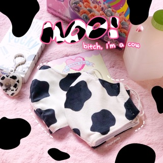KHẨU TRANG BÒ SỮA // MOOO MASK