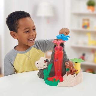 Khám phá núi lửa nham thạch cùng khủng long T-Rex PLAY-DOH MKD