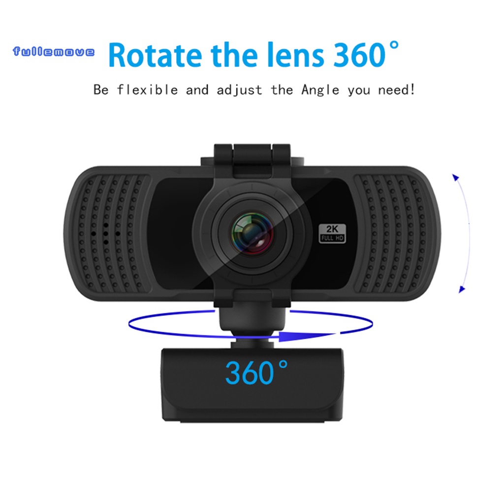 Webcam 2K USB độ phân giải cao kèm micro cho Mac Laptop | BigBuy360 - bigbuy360.vn