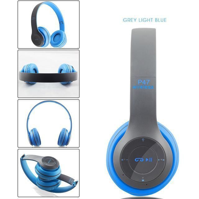 Tai nghe bluetooth P47 có khe cắm thẻ nhớ - Bảo hành 3 tháng | BigBuy360 - bigbuy360.vn