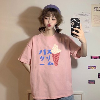 Áo thun Unisex form rộng_Freesize 65kg