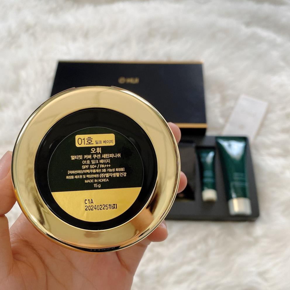 Siêu phẩm - Phấn nước Ohui Ultimate Cover Cushion Satin Finish SPF50+/ PA+++ | BigBuy360 - bigbuy360.vn