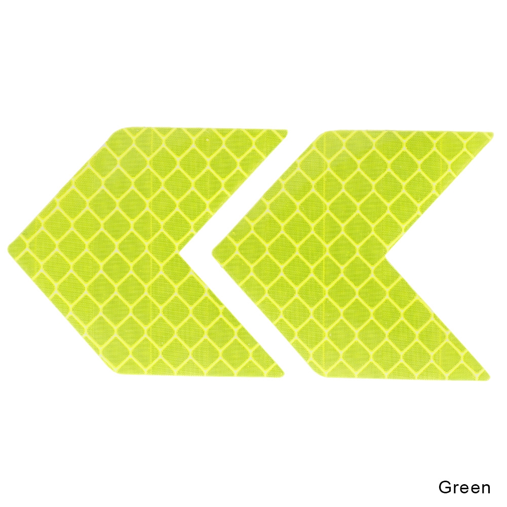 Bộ 2 miếng dán phản quang hình mũi tên cảnh báo cho xe hơi / mô tô | BigBuy360 - bigbuy360.vn