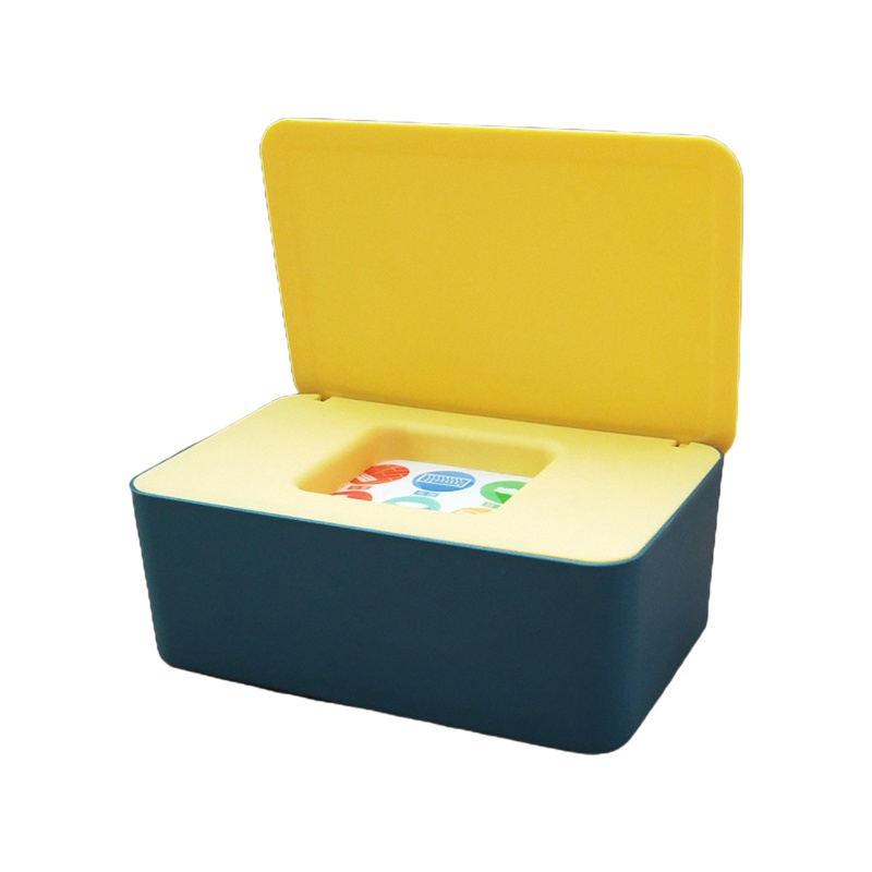 Hộp đựng khăn giấy ướt nắp lật chống bụi đa năng cho nhà ở/văn phòng | BigBuy360 - bigbuy360.vn