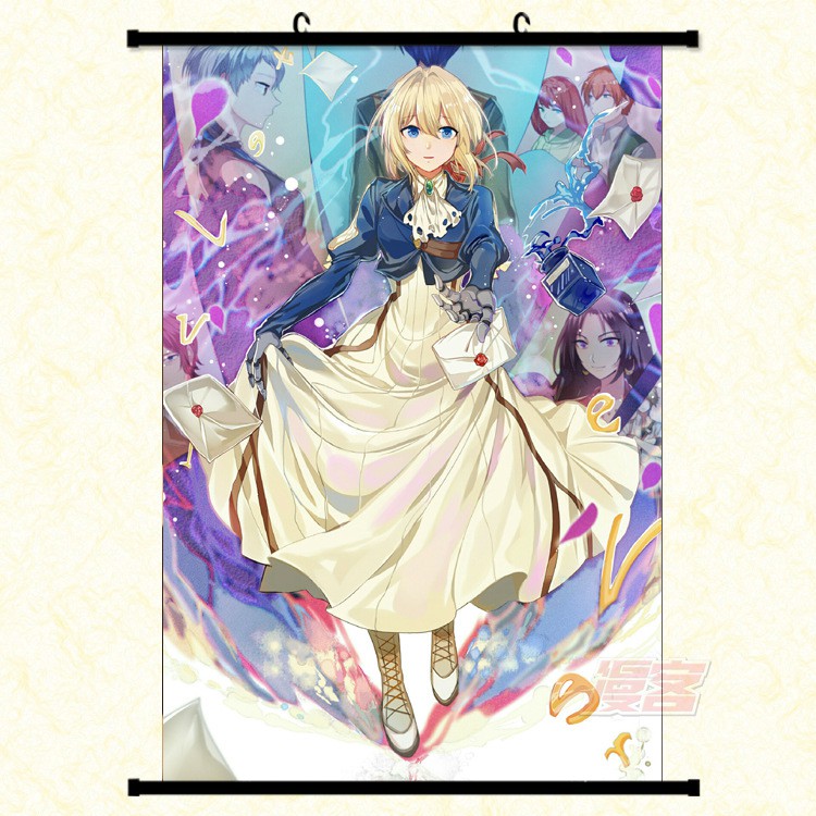 Poster vải anime Violet Evergarden 04 30x45 tranh vải