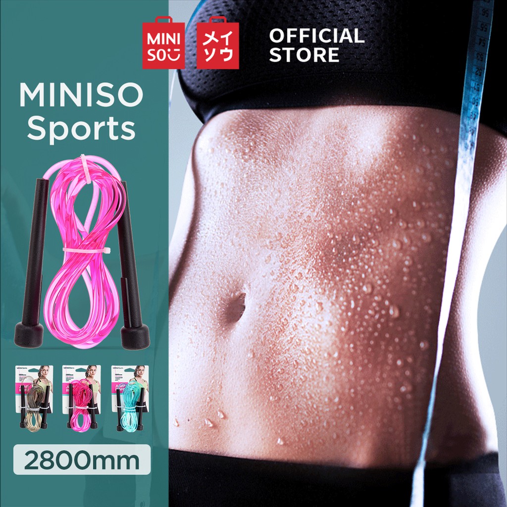 [Mã MINI11FFF giảm 5% đơn 150K] Dây nhảy thể thao Miniso 2.8m - Hàng chính hãng dây nhảy thể dục