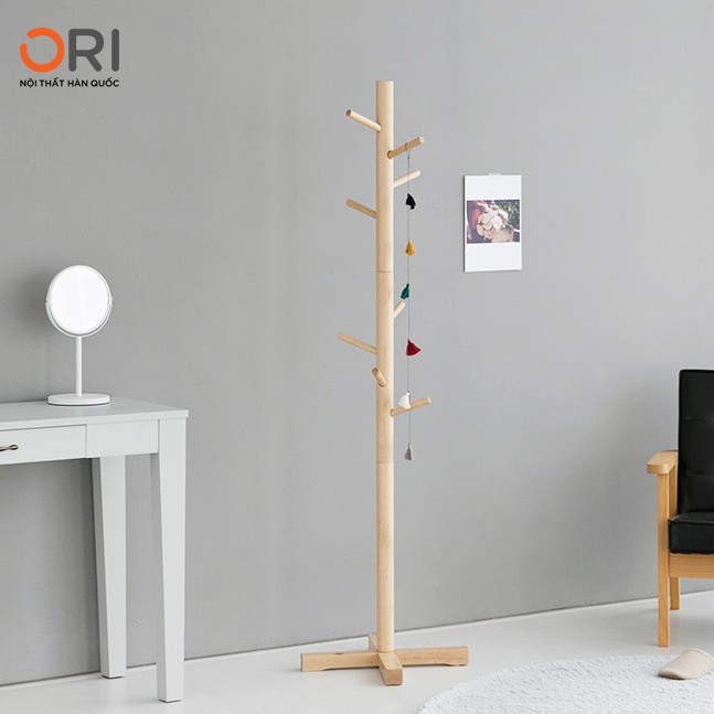 CÂY TREO QUÂN ÁO - PHỤ KIỆN HÀN QUỐC - STANDING HANGER NATURAL