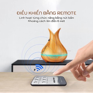 Máy xông tinh dầu bình hoa