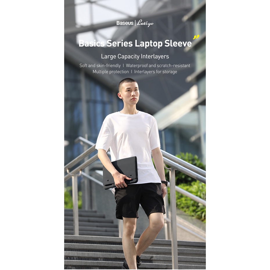 Túi Đựng Laptop Hiệu Baseus Cho Macbook Air 13 Pro 15 Macbook Air Pro 13 "15" Ốp