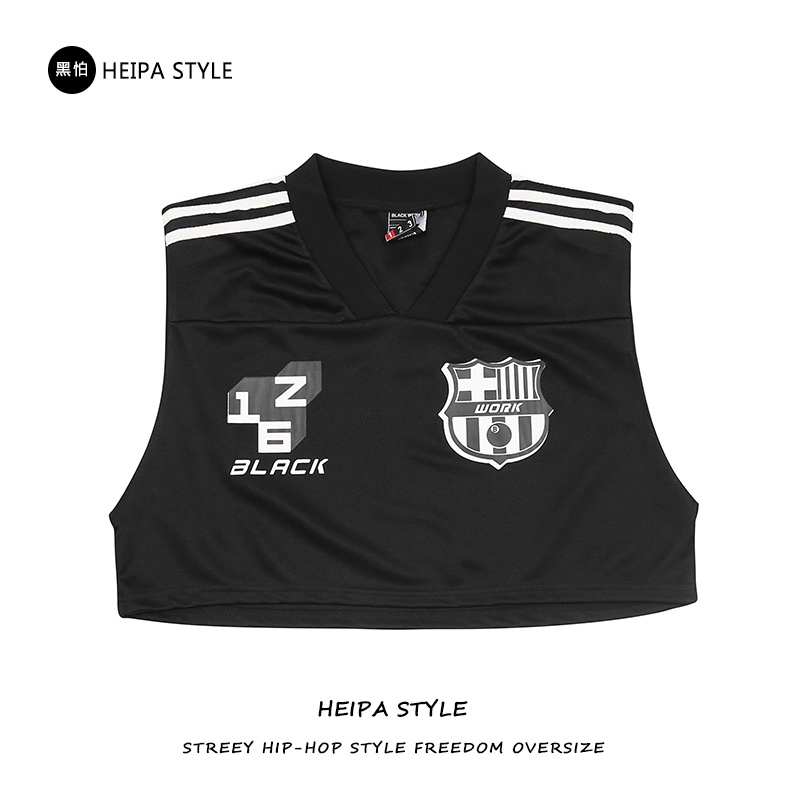 Áo Thun Sát Nách Có Đệm Vai Phong Cách Retro Mỹ Thời Trang Mùa Hè Cho Nam Và Nữ